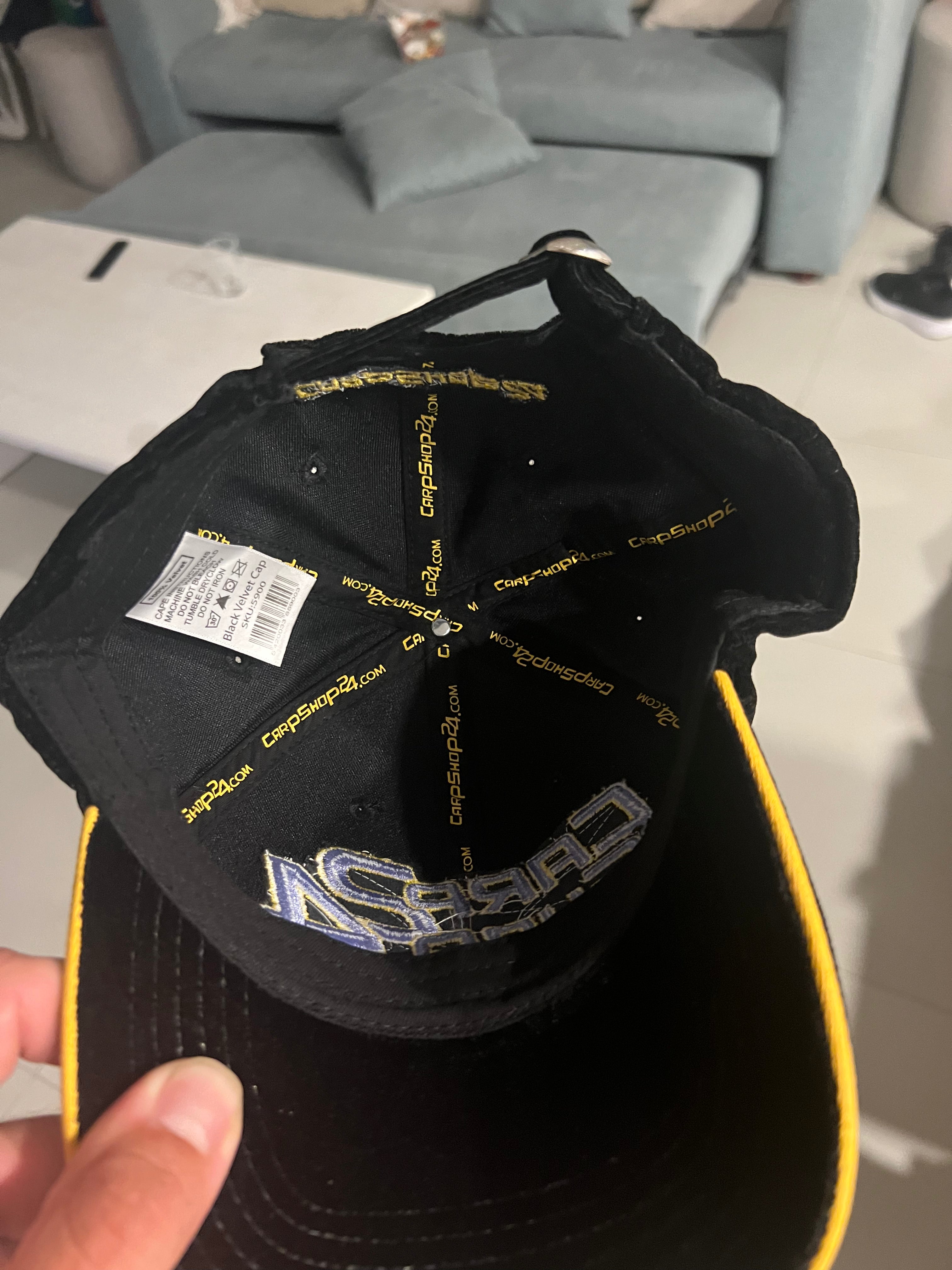 CARPSHOP24 BLACK CAP