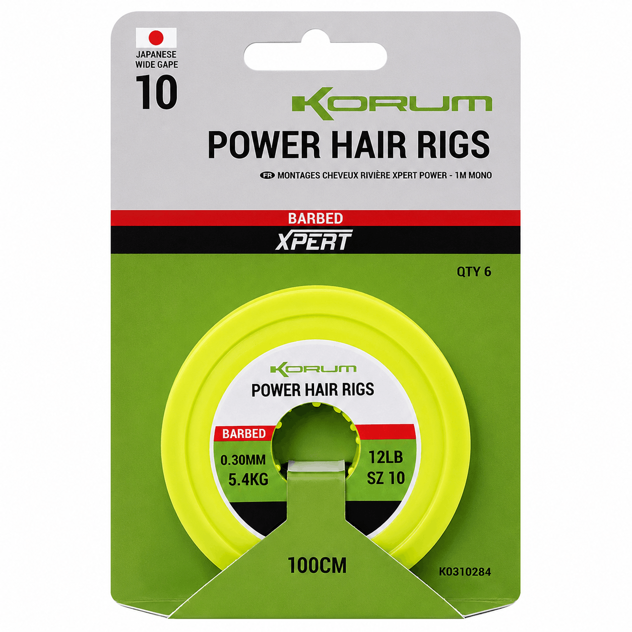 KORUM-POWER-HAIR-RIGS-BARBED-size-10-030mm