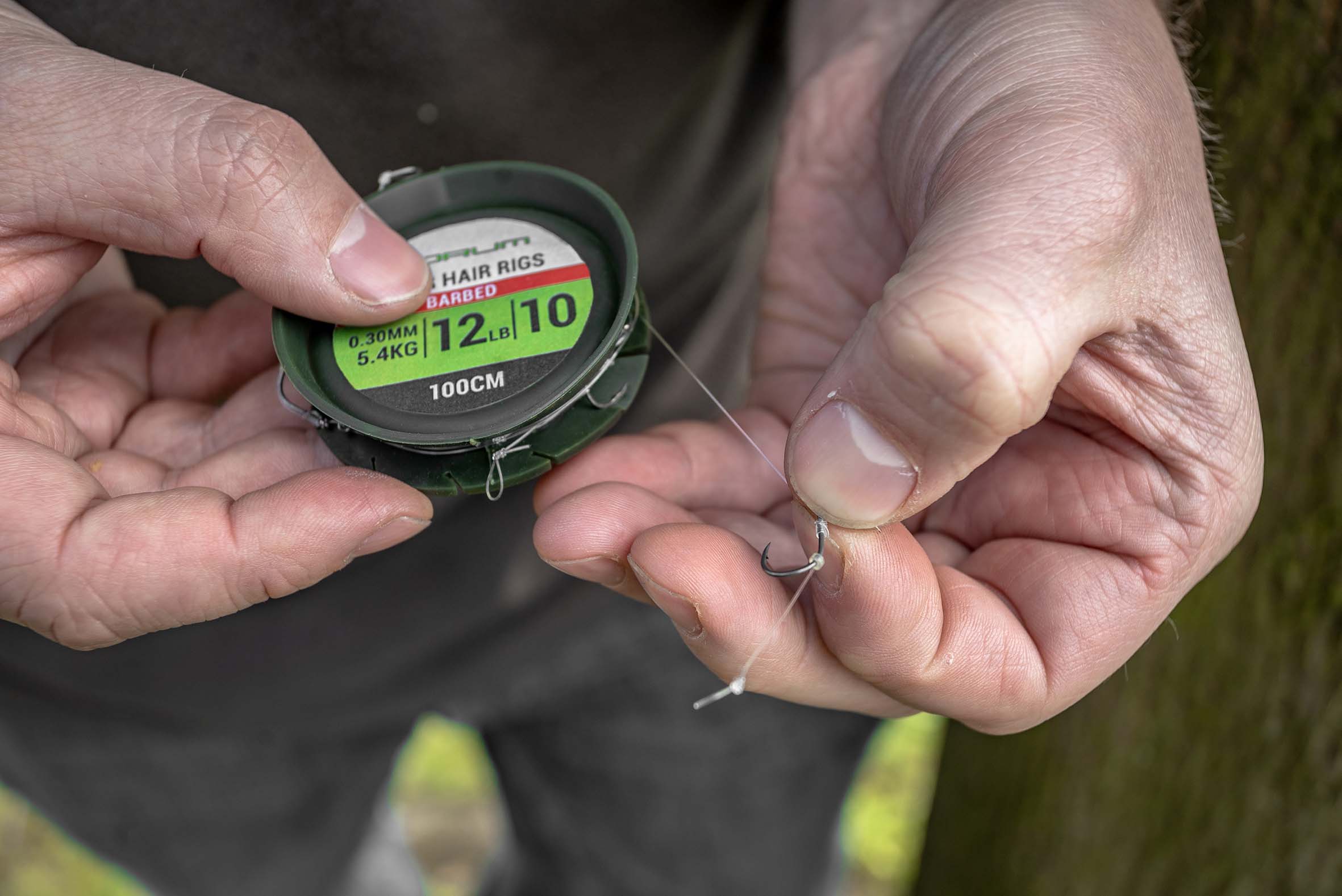 Korum supersteel grappler river hair rigs 