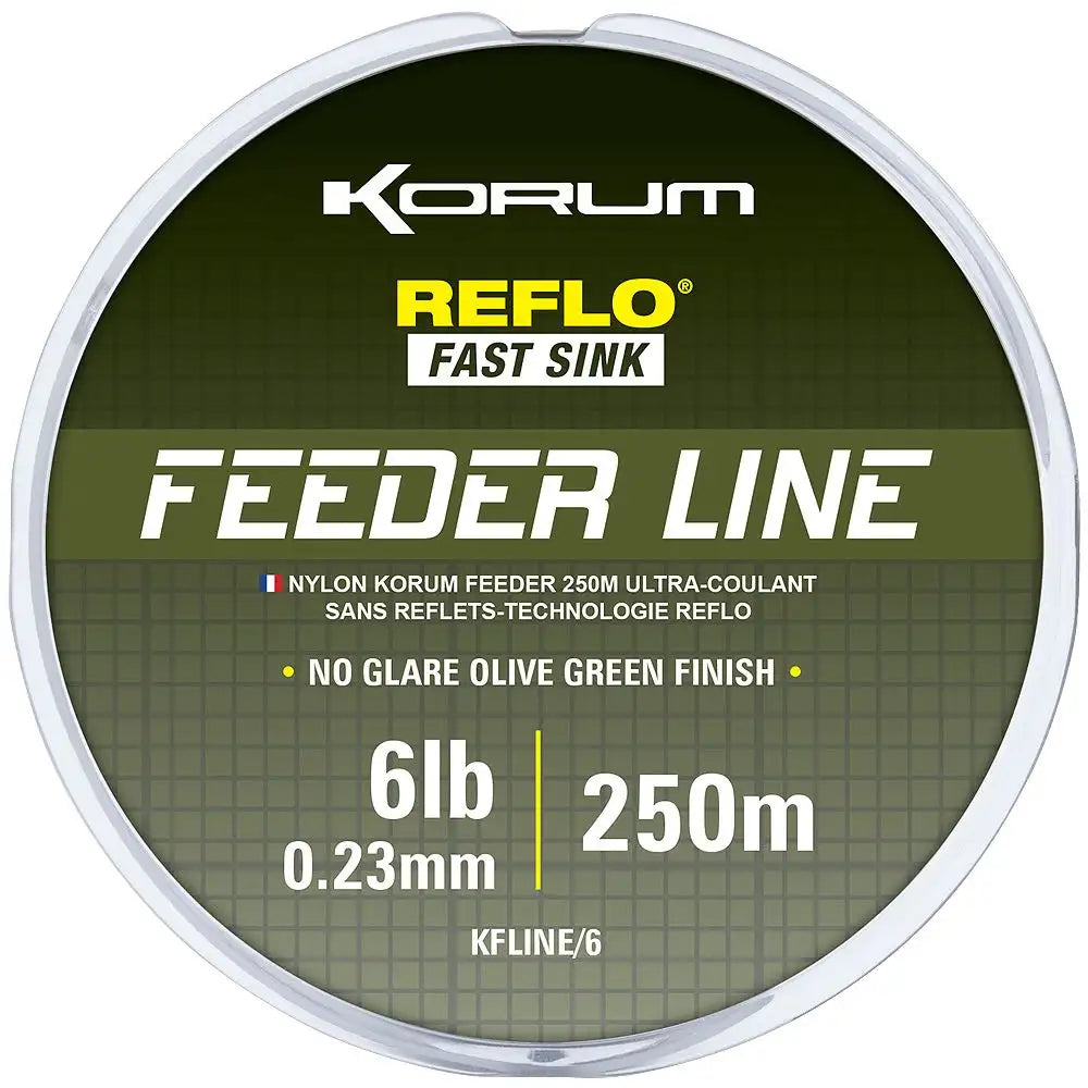 korum feeder line 250m barbeel nylon KFLINE6