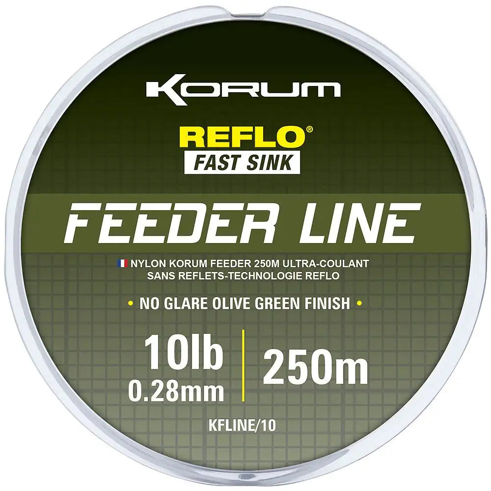 korum feeder line 250m barbeel nylon KFLINE10