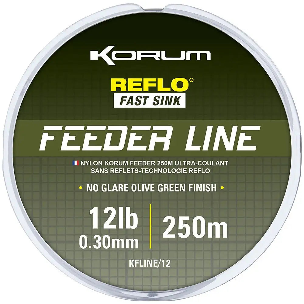 korum feeder line 250m barbeel nylon KFLINE12