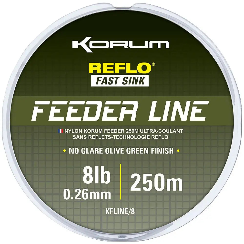 korum feeder line 250m barbeel nylon KFLINE8