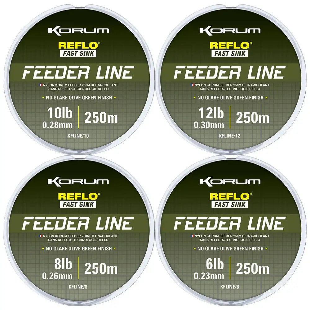 korum feeder line 250m barbeel nylon
