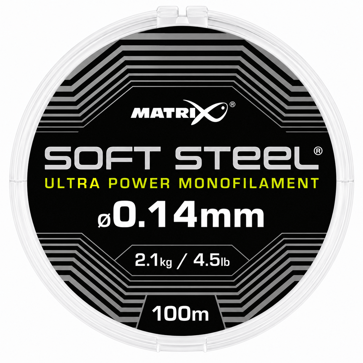 MATRIX-SOFT-STEEL-ULTRA-POWER-MONOFILAMENT-100M-0.14mm