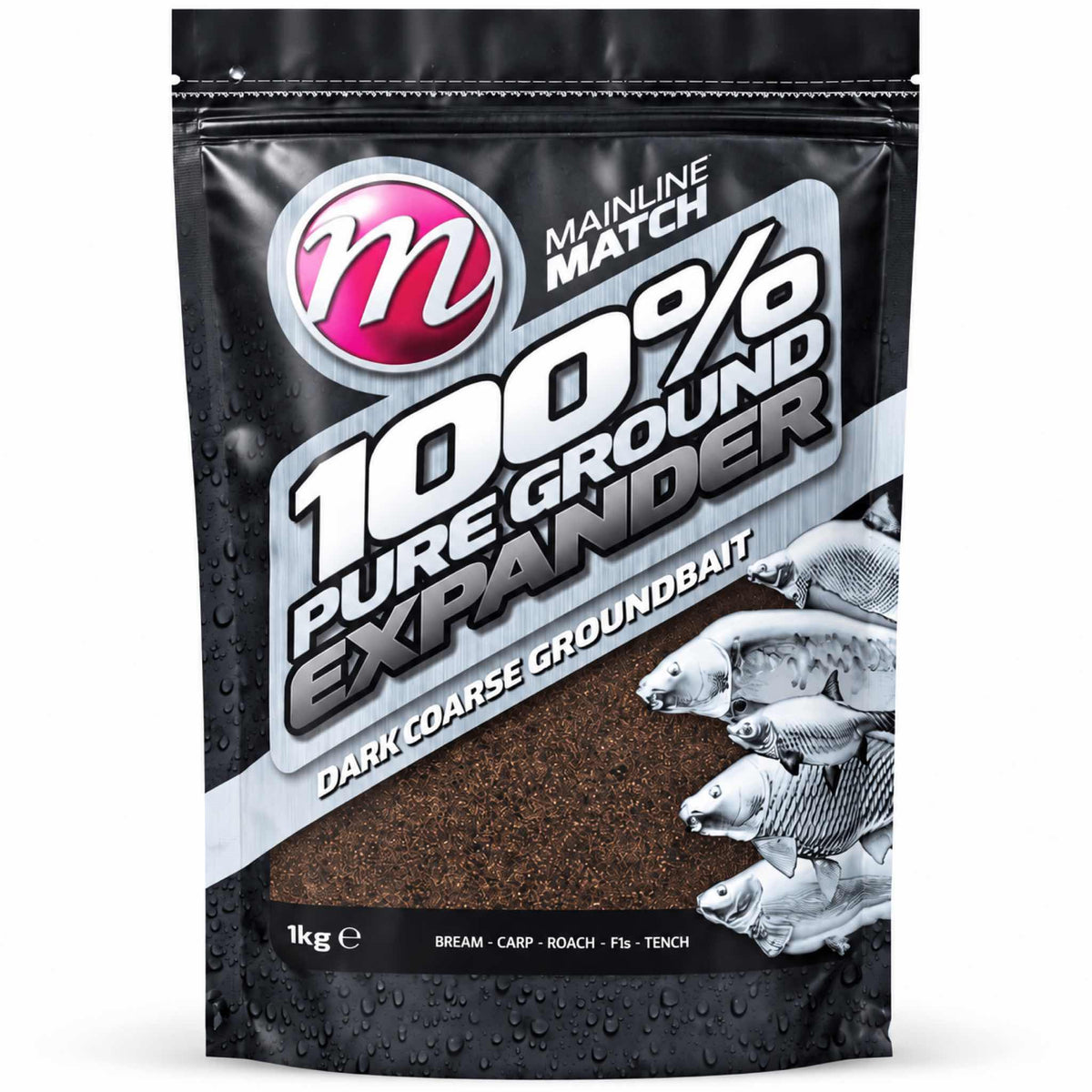 Mainline Match 100% Pure Ground Expander Dark 1kg