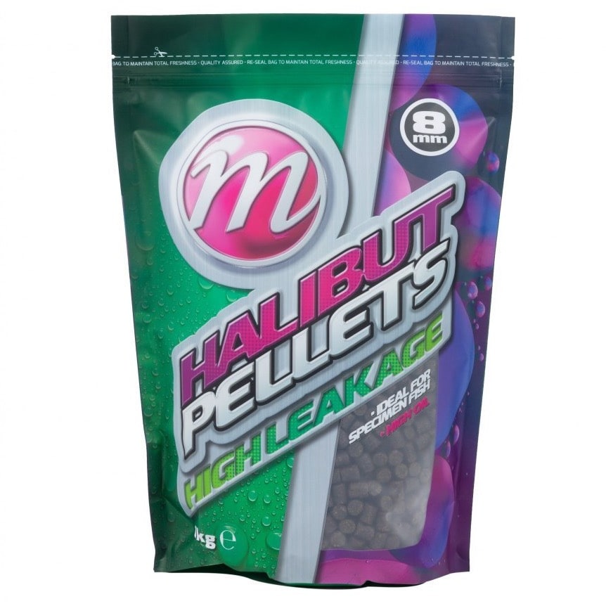Mainline activated halibut pellets 8mm