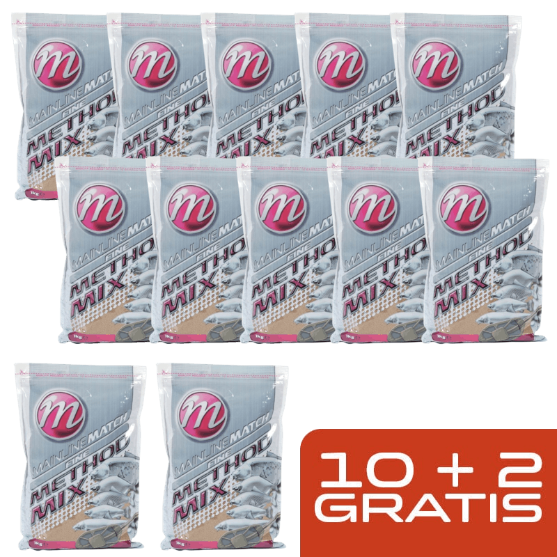 Mainline Match Fine Method Mix 1kg - Carpshop24