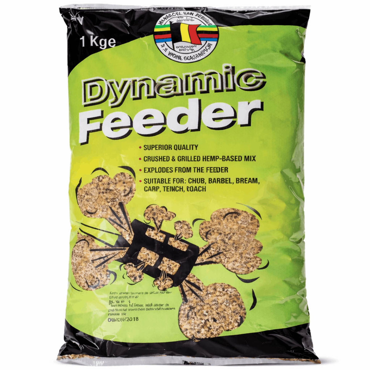 Marcel Van Den Eynde Dynamic Feeder 1kg feedervoer verpakking