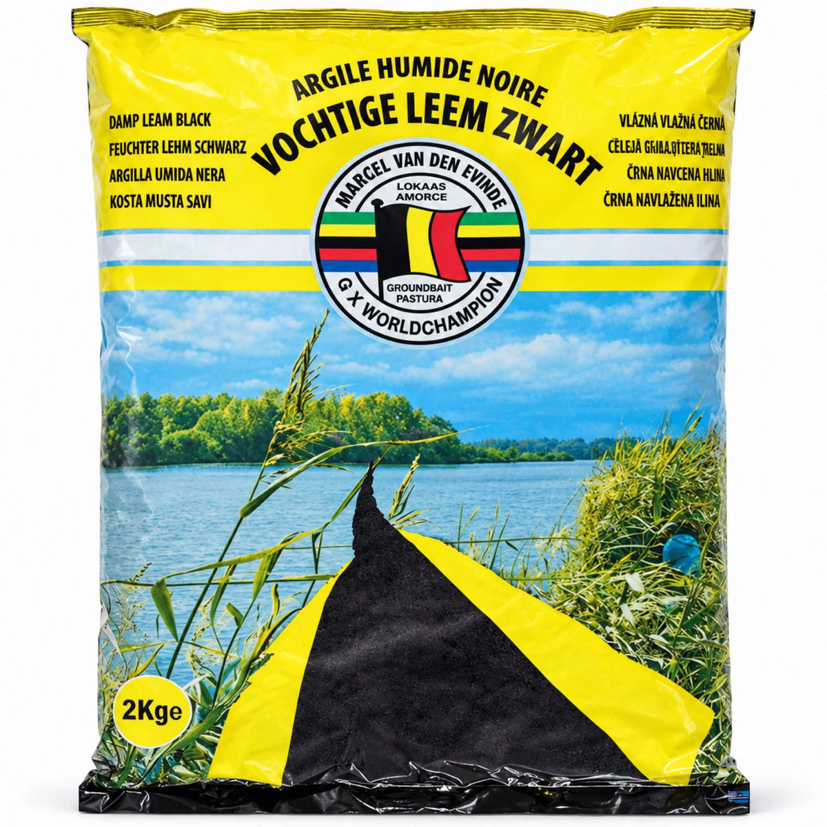 Marcel Van Den Eynde Black Damp Clay 2kg zwarte vochtige leem