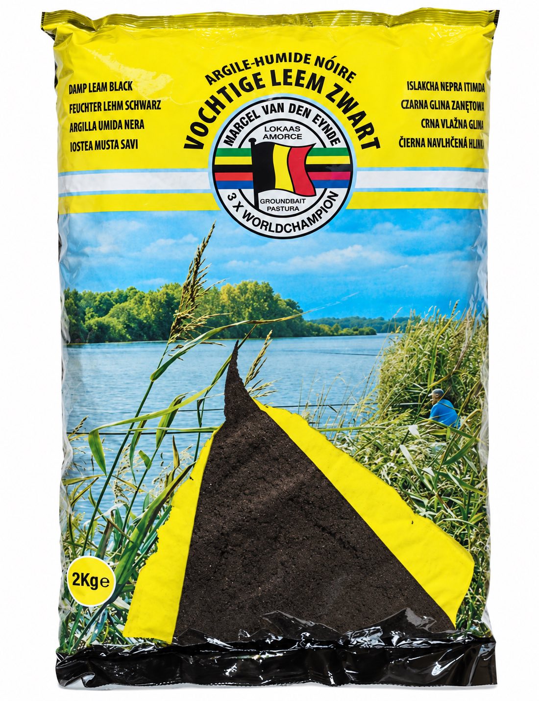 Marcel Van Den Eynde Black Damp Clay 2kg verpakking detail