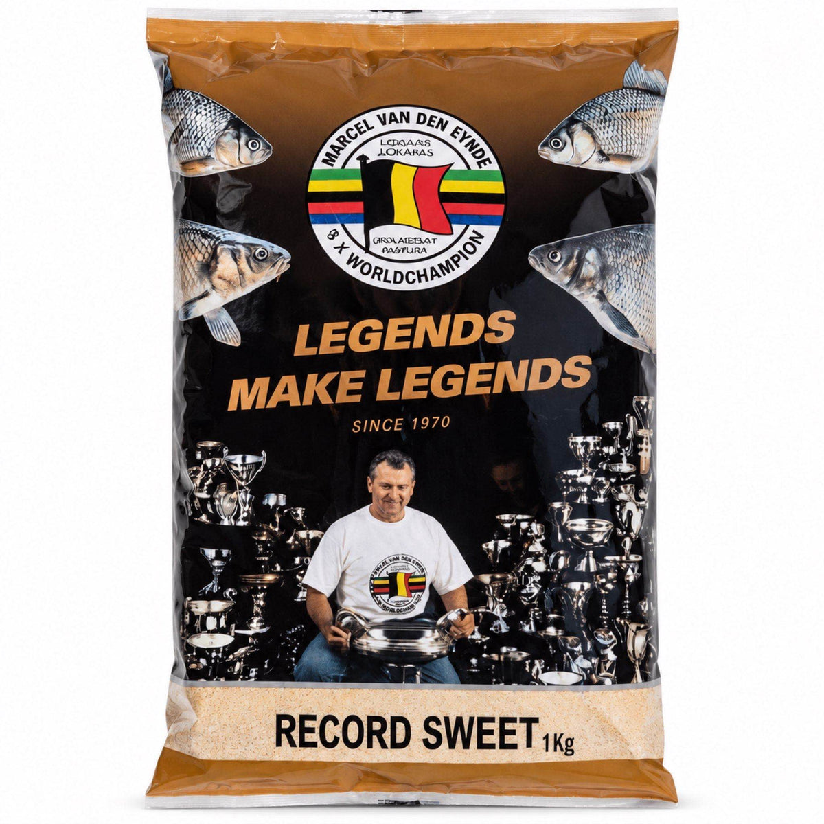 Marcel Van Den Eynde Record Sweet 1kg grondvoer verpakking