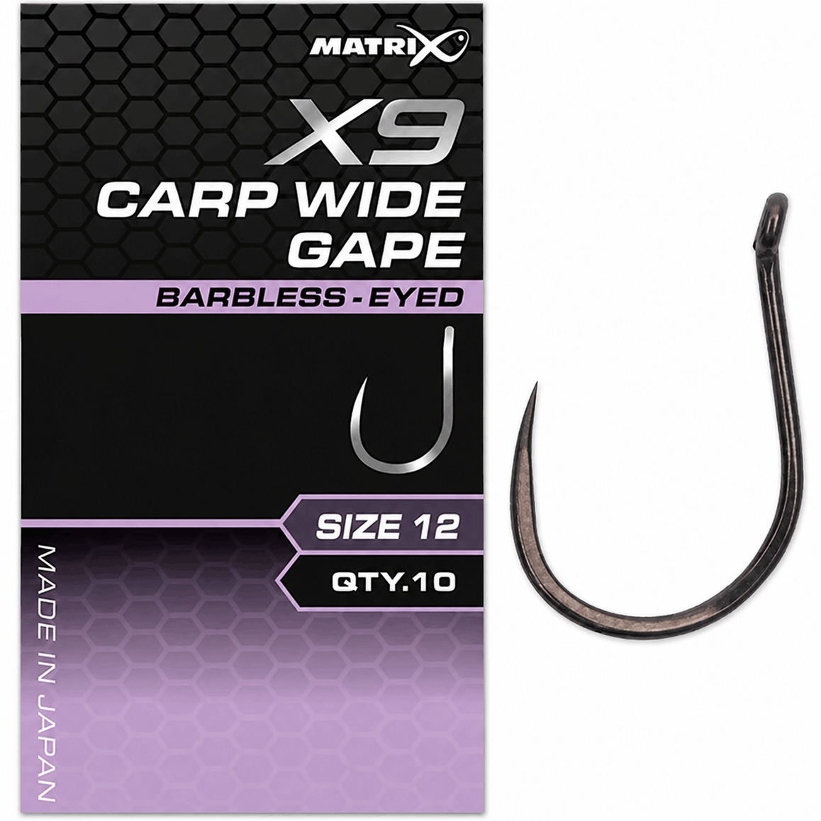 Matrix-X0-carp-wide-gape-eyed-barbless-size-12