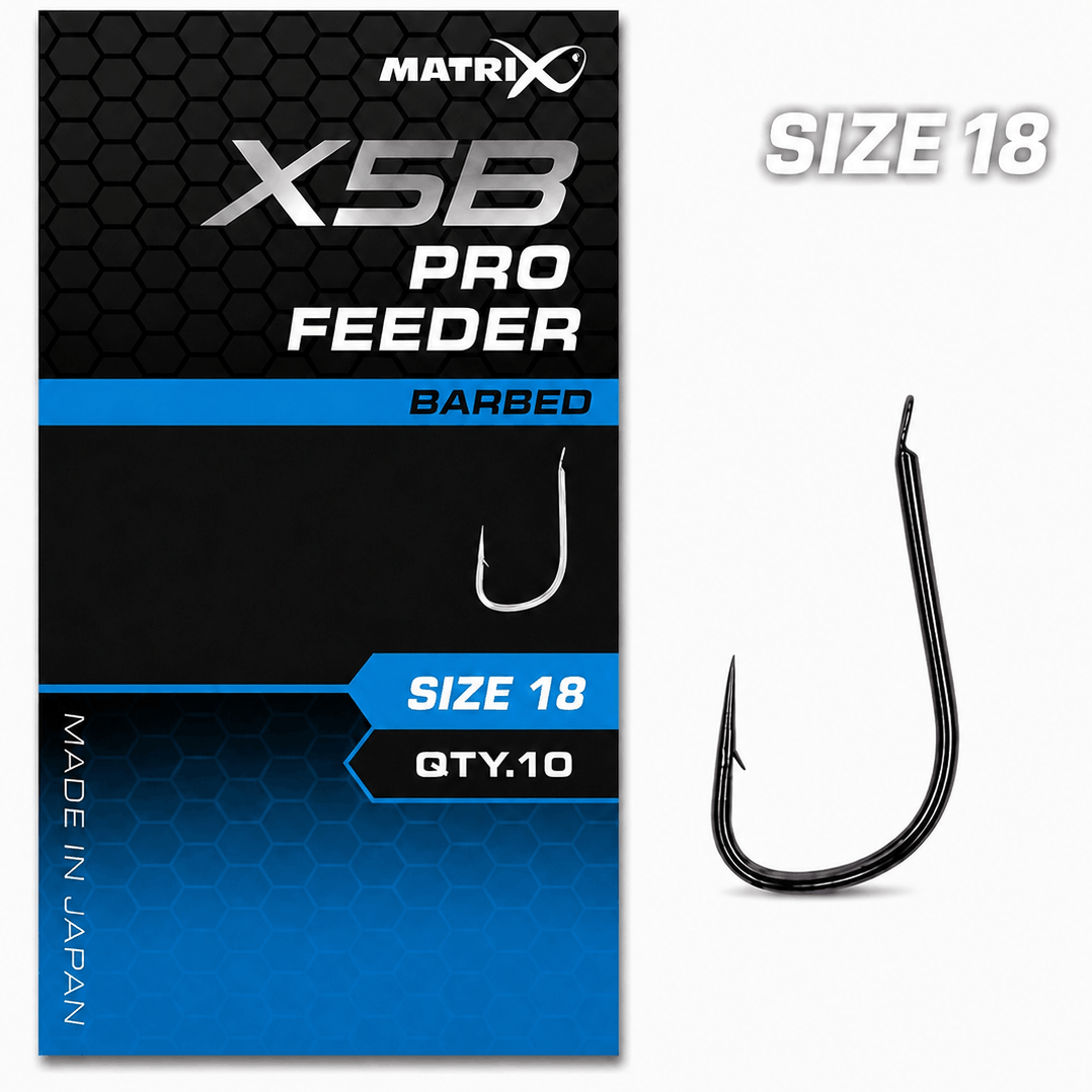 Matrix-X5B-pro-feeder-barbed-size-18