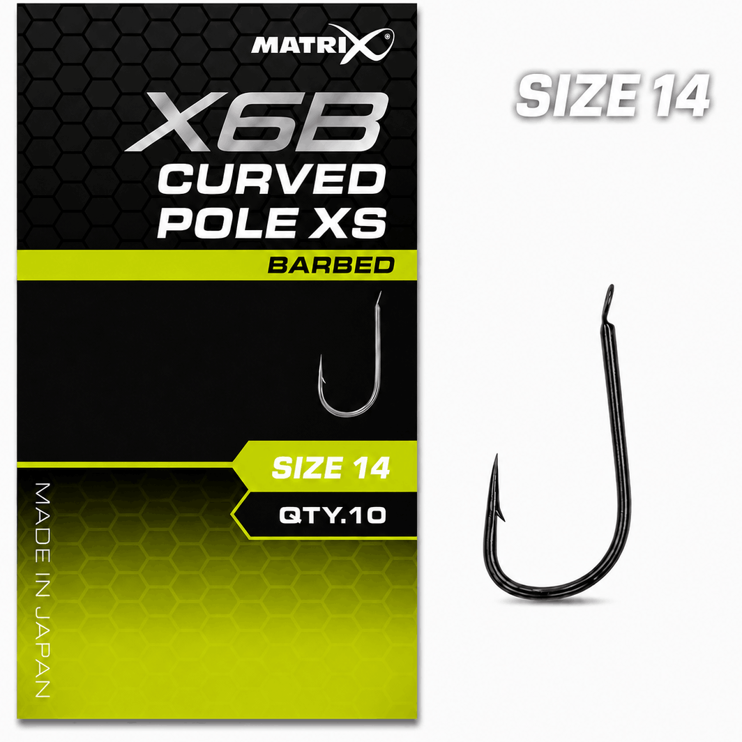 Matrix-X6B-Curved-pole-xs-barbed-size-14