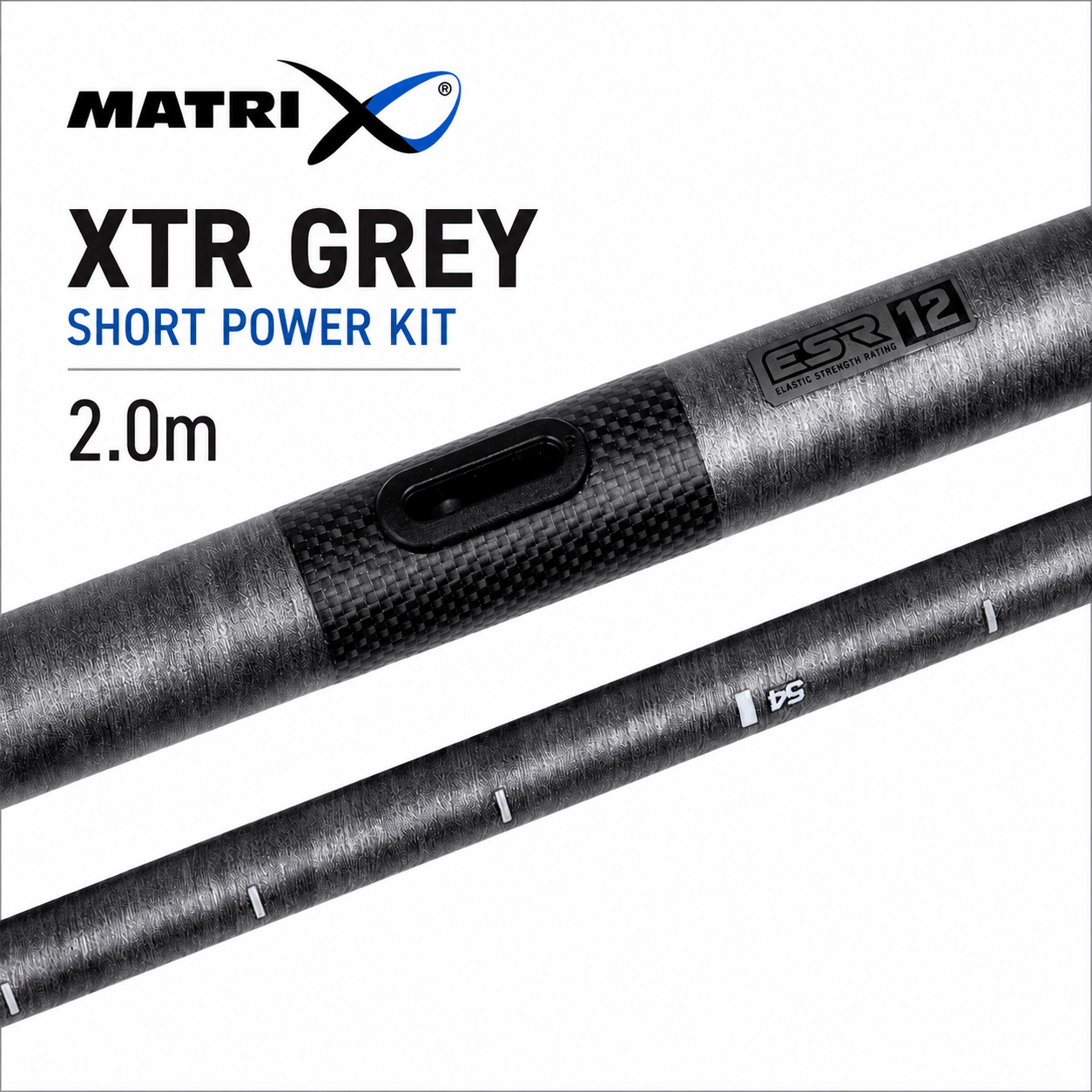 Matrix-XTR-Grey-Short-Power-Kit-2m