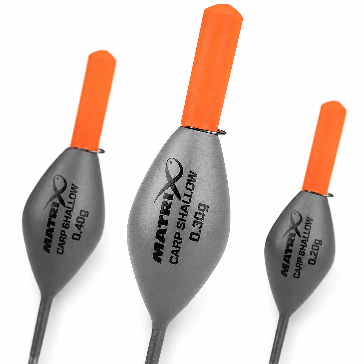 Matrix Carp Shallow Carbon Pole Floats 10 pieces