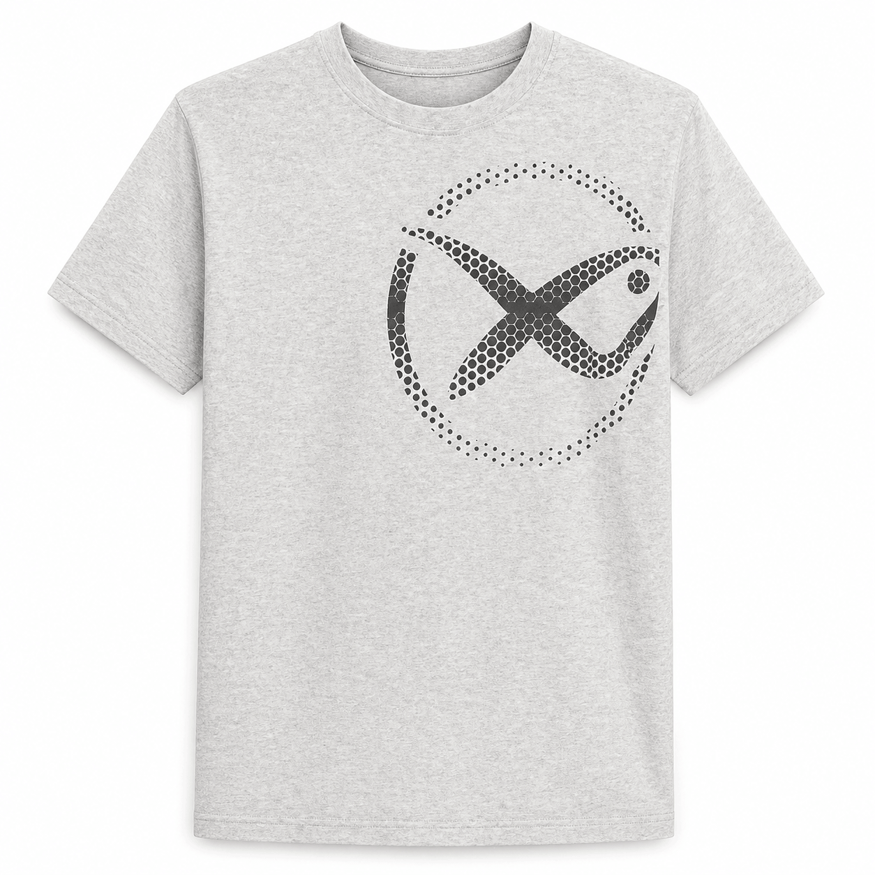 Matrix-mesh-logo-t-shirt-grey