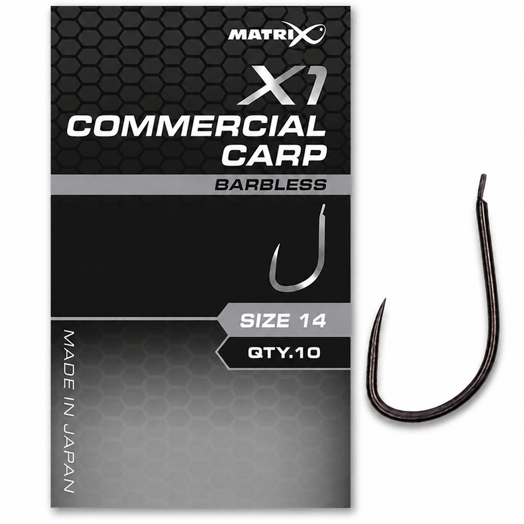 Matrx-X1-commercial-carp-barbless-size-14