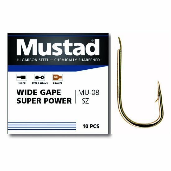 Mustad wide gape super power MU-08