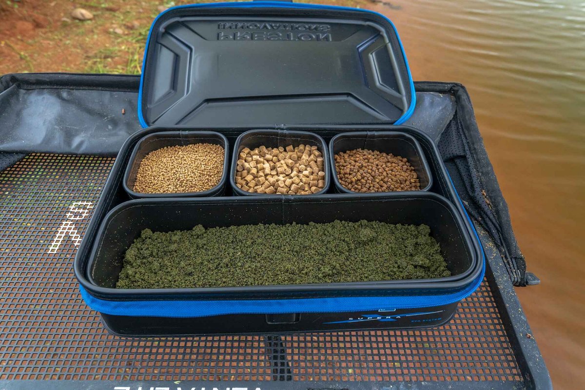 Preston Supera X EVA system - Geantă pentru momeală - Carpshop24