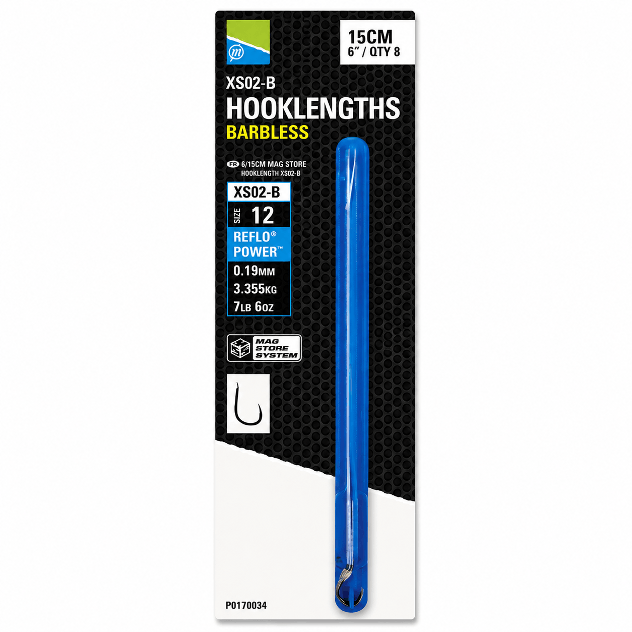 P01700336-PRESTON-XS02-B-MAG-STORE-HOOKLENGTH-15CM-size-12-019mm