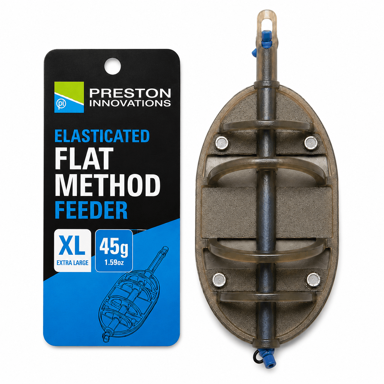 PRESTON-ELASTICATED-FLAT-METHOD-FEEDER-XL-45g