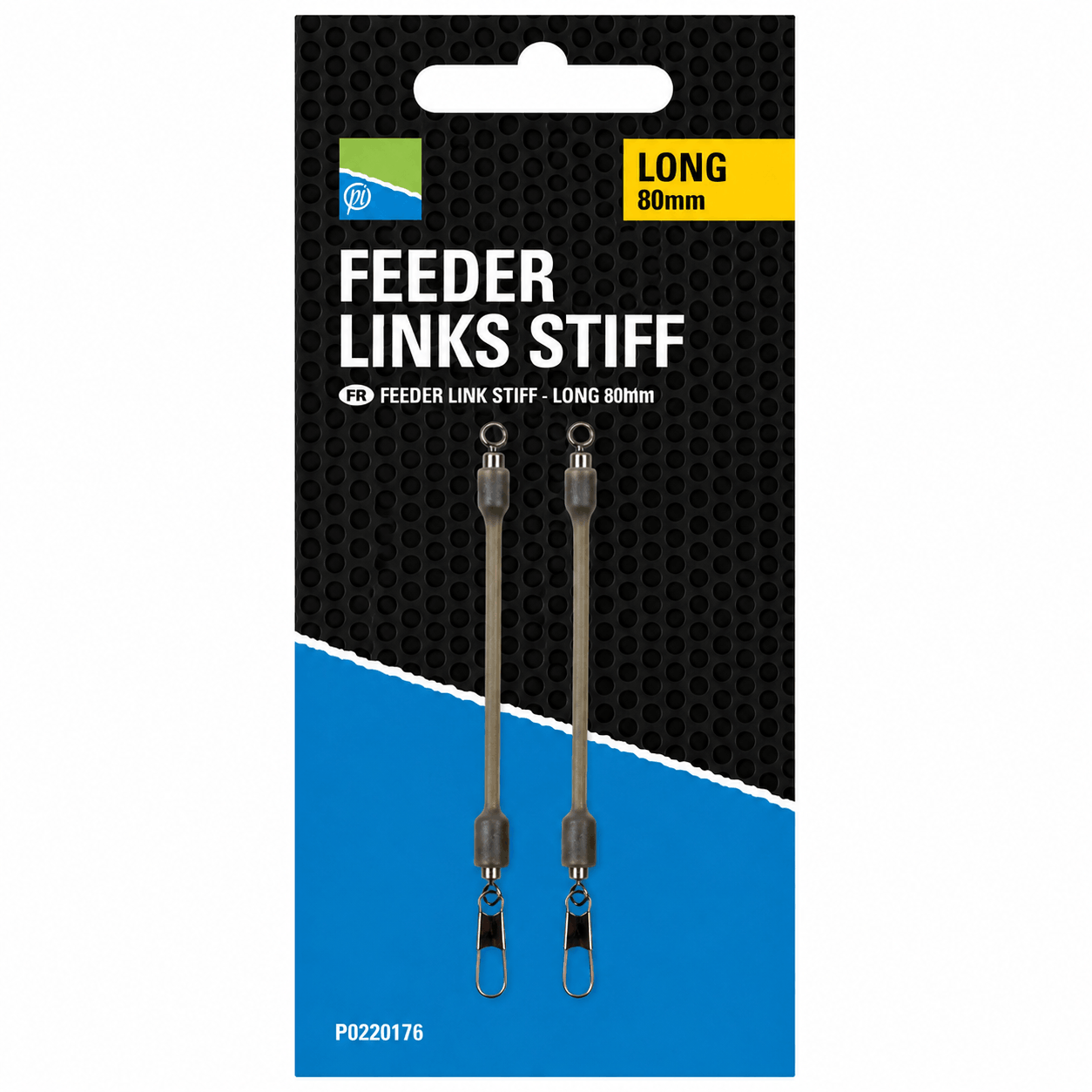 PRESTON-FEEDER-LINKS-STIFF-long-80mm