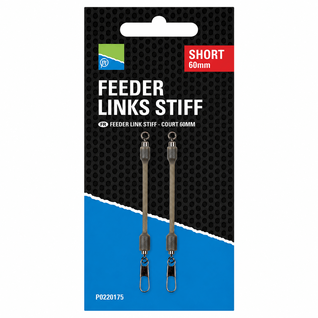 PRESTON-FEEDER-LINKS-STIFF-short-60mm