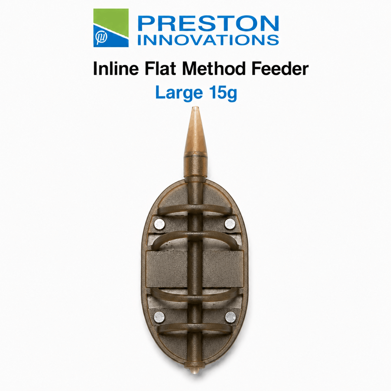PRESTON-IN-LINE-FLAT-METHOD-FEEDER-Large-15g