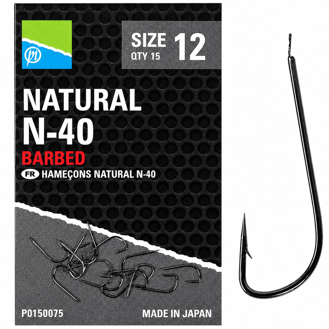 PRESTON-NATURAL-N-40-barbed-size-12