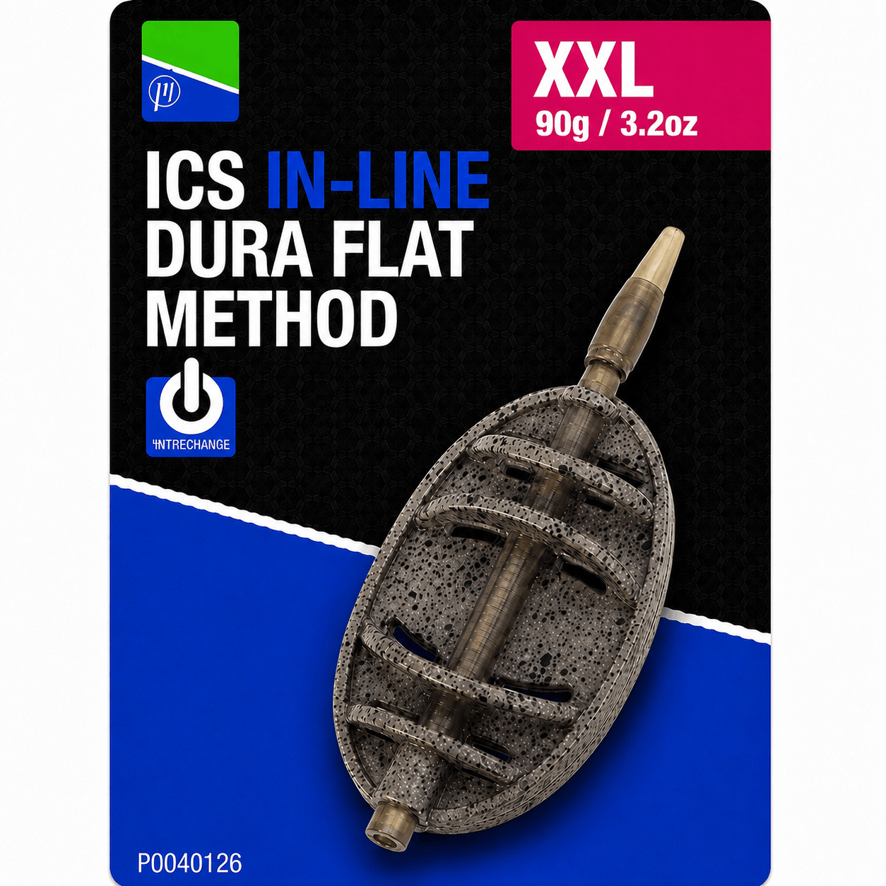 Preston-ICS-in-line-dura-flat-method-cover-XXL-90g