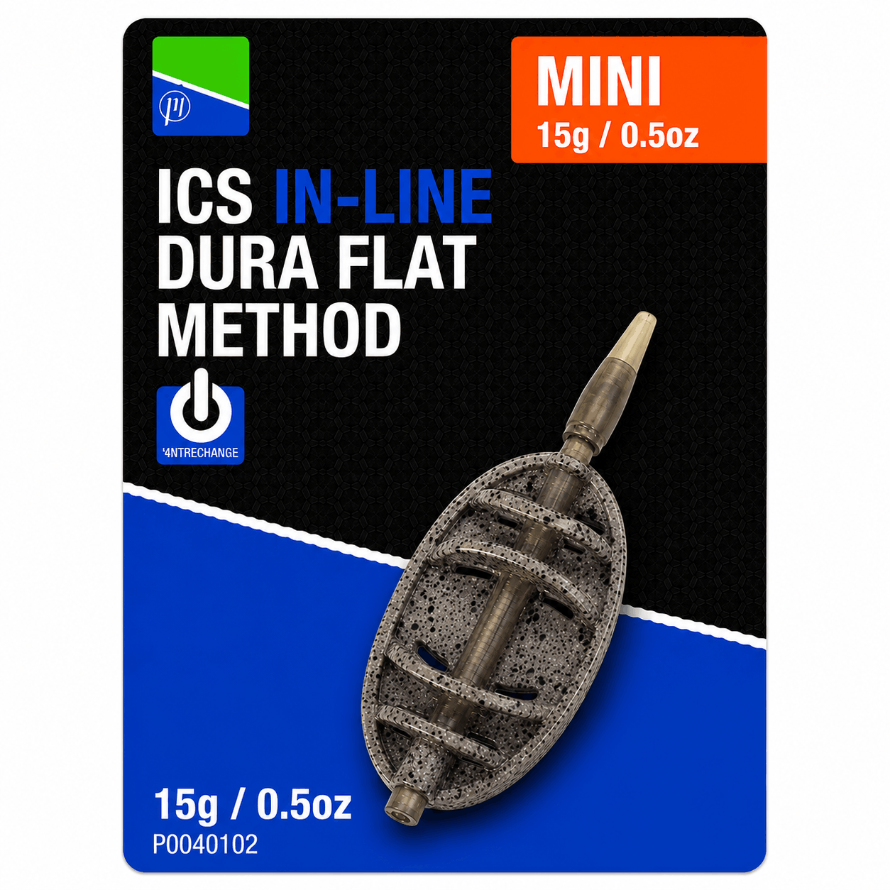 Preston-ICS-in-line-dura-flat-method-cover-mini-15g