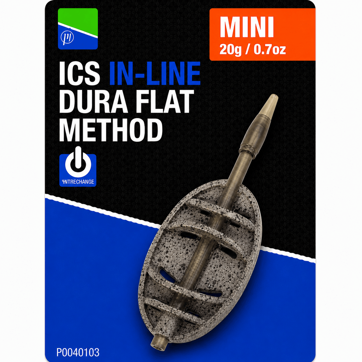 Preston-ICS-in-line-dura-flat-method-cover-mini-20g