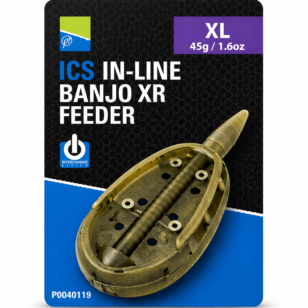 Preston-ICS-inline-banjo-xr-feeder- XL 45g