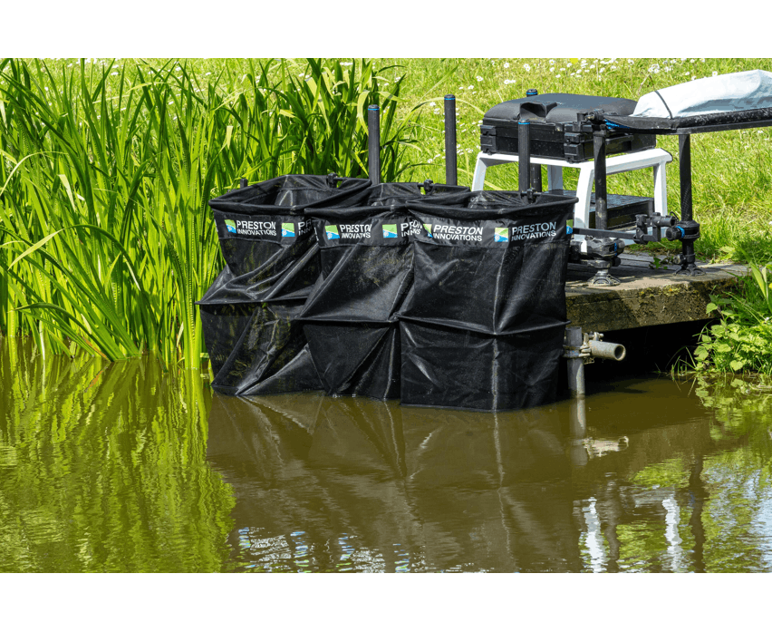 TRIPLE 2.5m CARP KEEPNET PACK