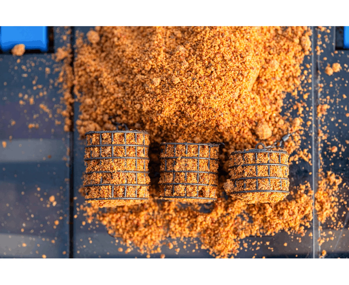 Preston Flow Mesh Feeder maten met voer