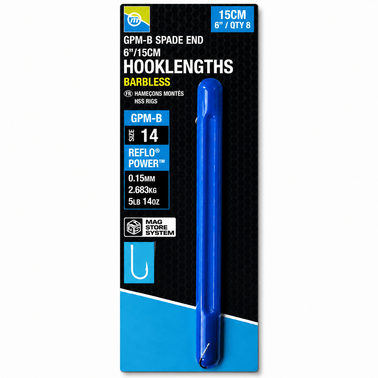 Preston_GPM-B_Hooklengths_15cm_Onderlijnen-size-14-015mm