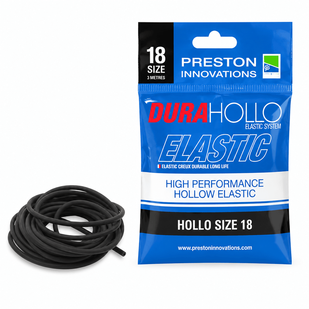 Preston_Hollo_Elastic_Holle_Elastiek_size-18-zwart