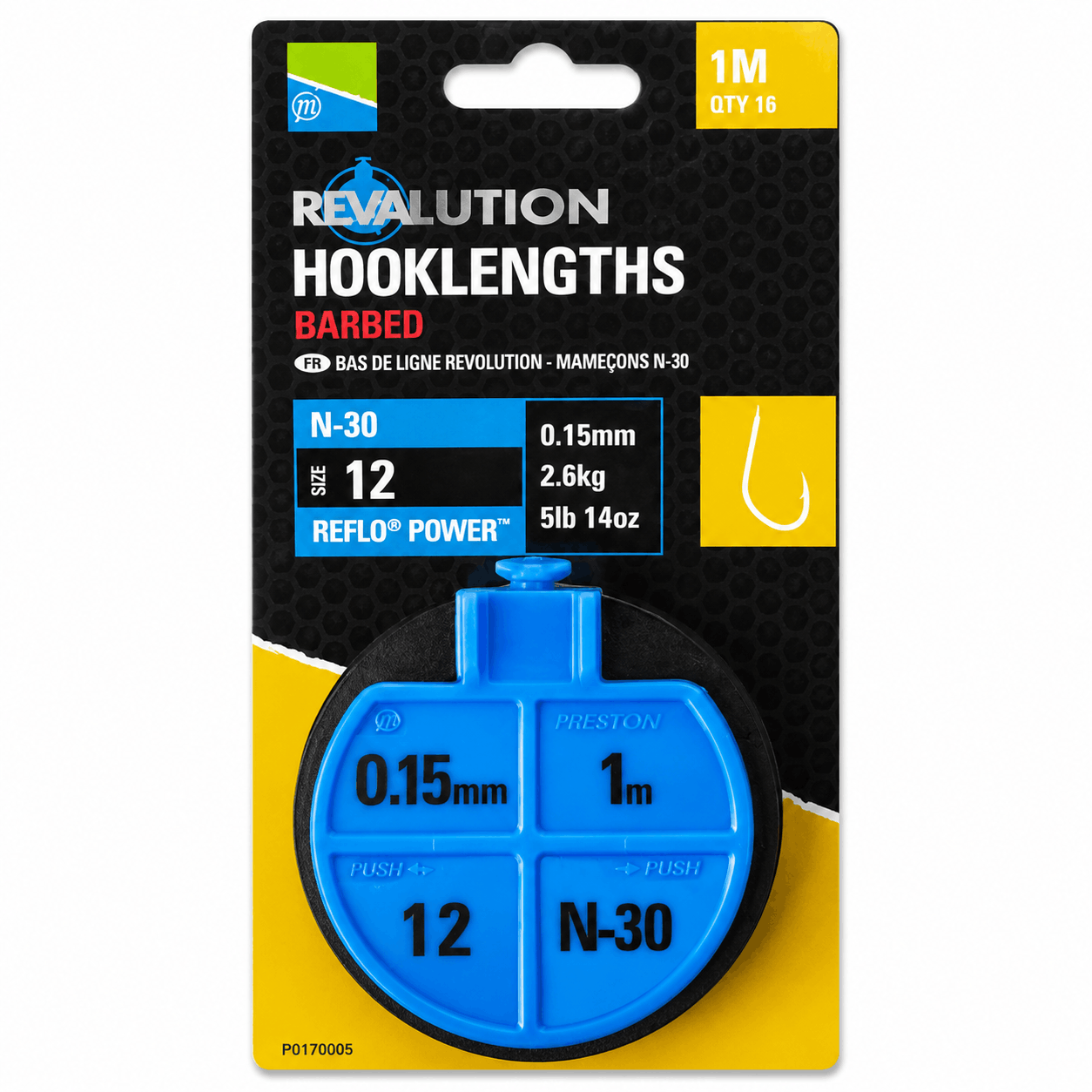 Preston_Revalution_Hooklengths_1m_Onderlijnen-cover-n-30-size-12-015mm
