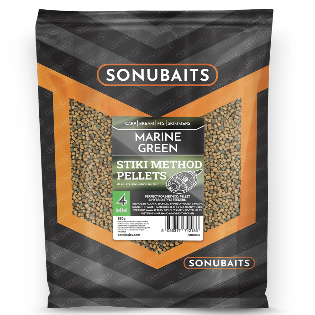 Sonubaits F1 Stiki Method Pellets 4 Mm – Spezial-Pellets Für Method Feeder Angeln