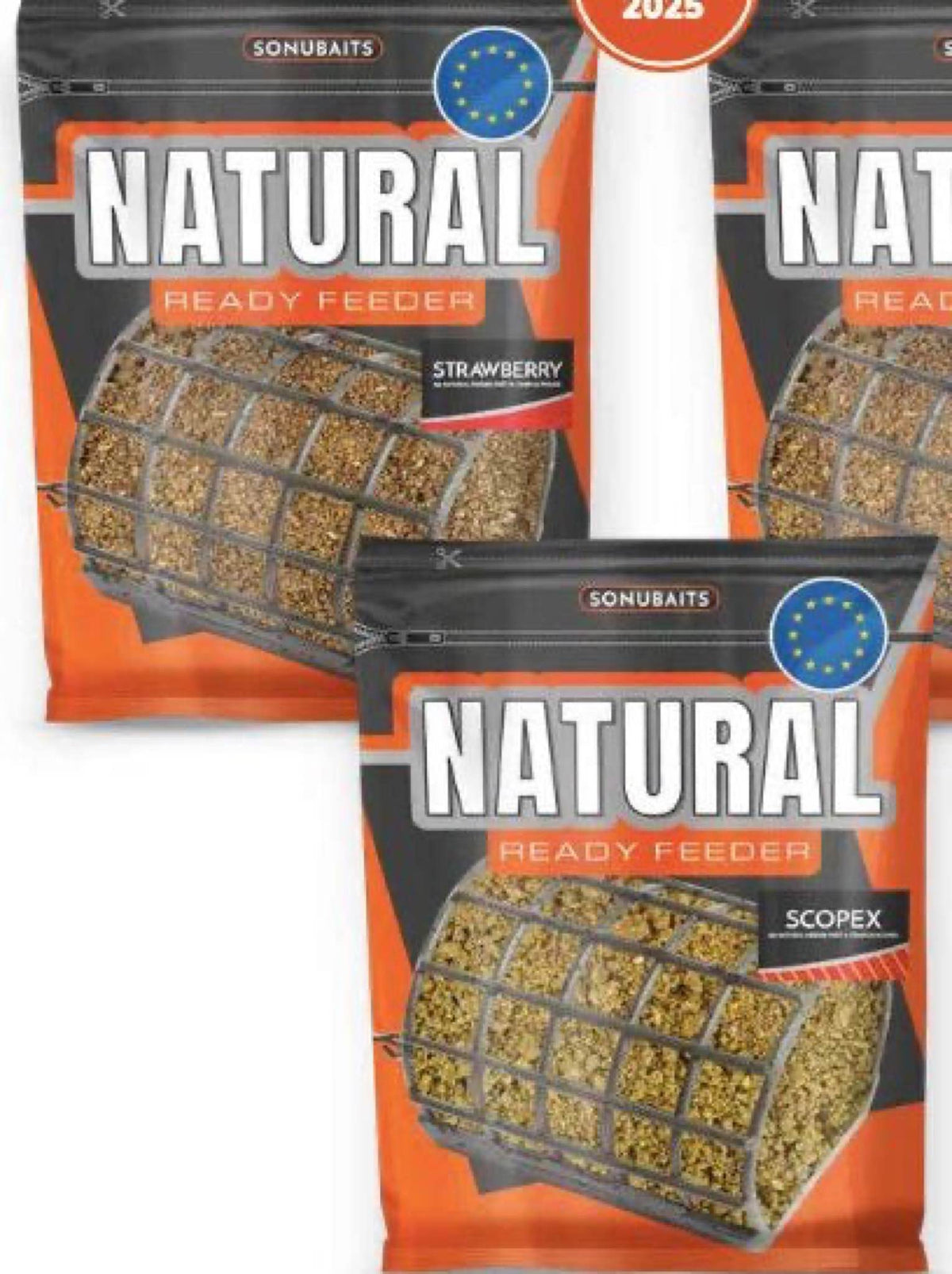 Sonubaits Natural Ready Feeder 750g Strawberry en Scopex