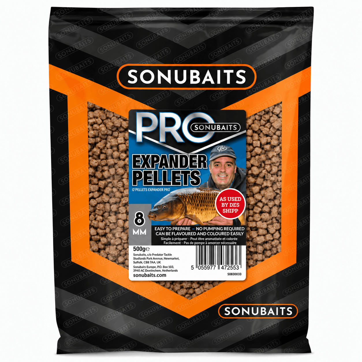 Sonubaits-Pro-Expander-Pellet-8mm-500g