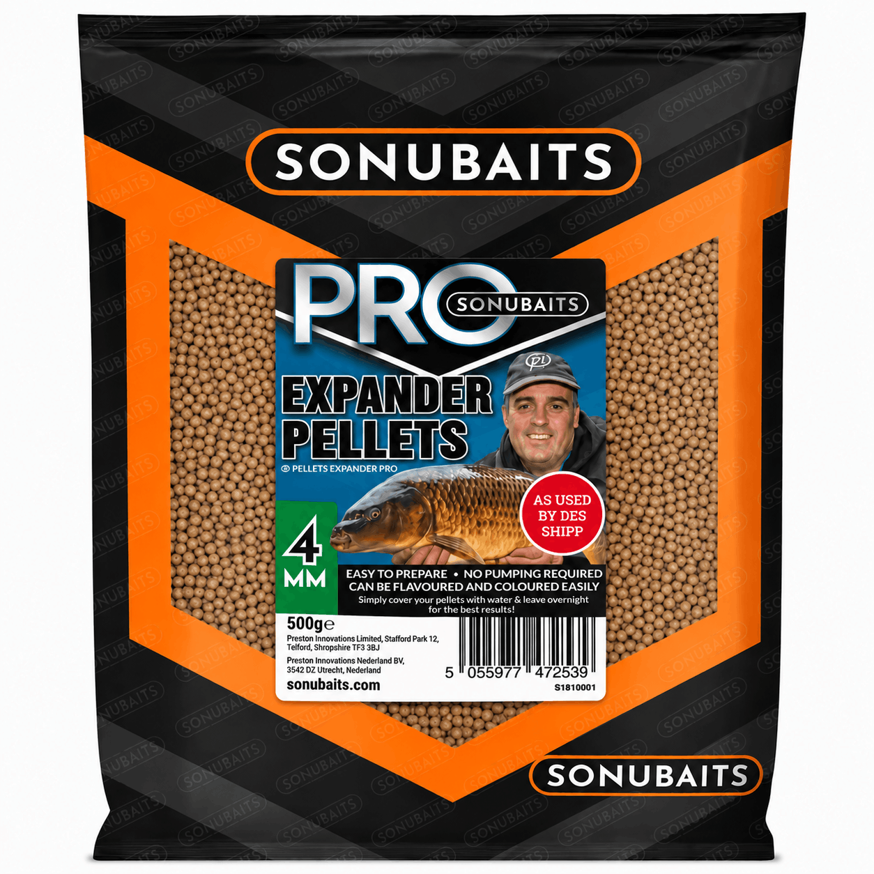 Sonubaits-Pro-Expander-Pellets-4mm-500g