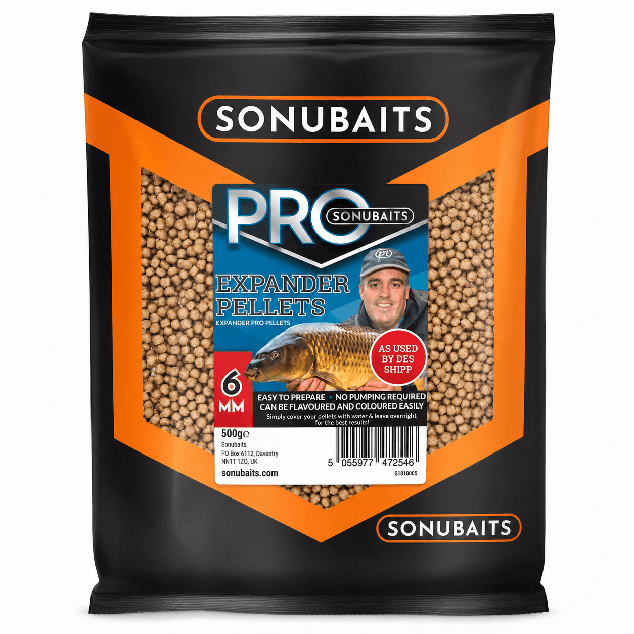Sonubaits-Pro-Expander-Pellets-500g-6mm