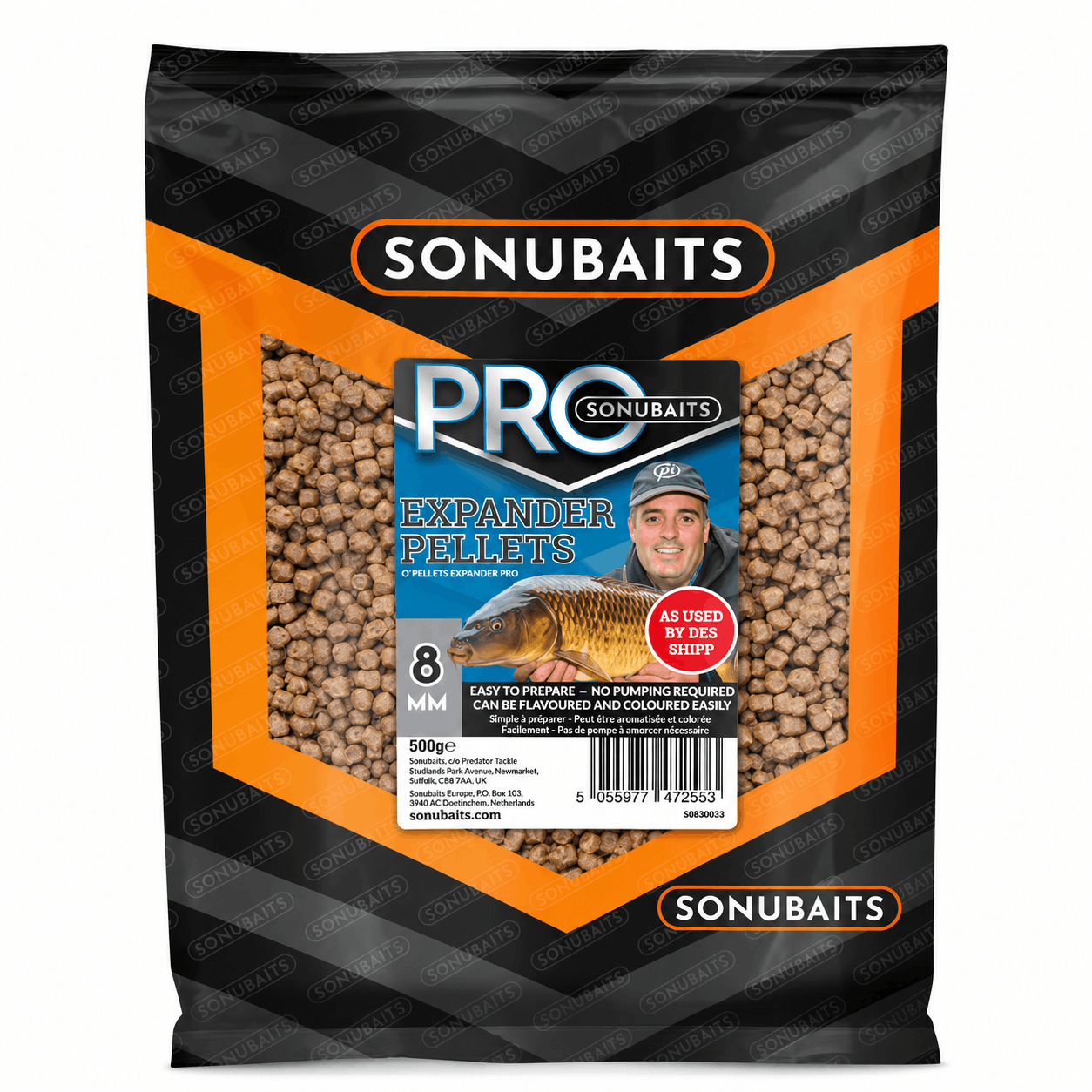Sonubaits-Pro-Expander-Pellets-500g-8mm