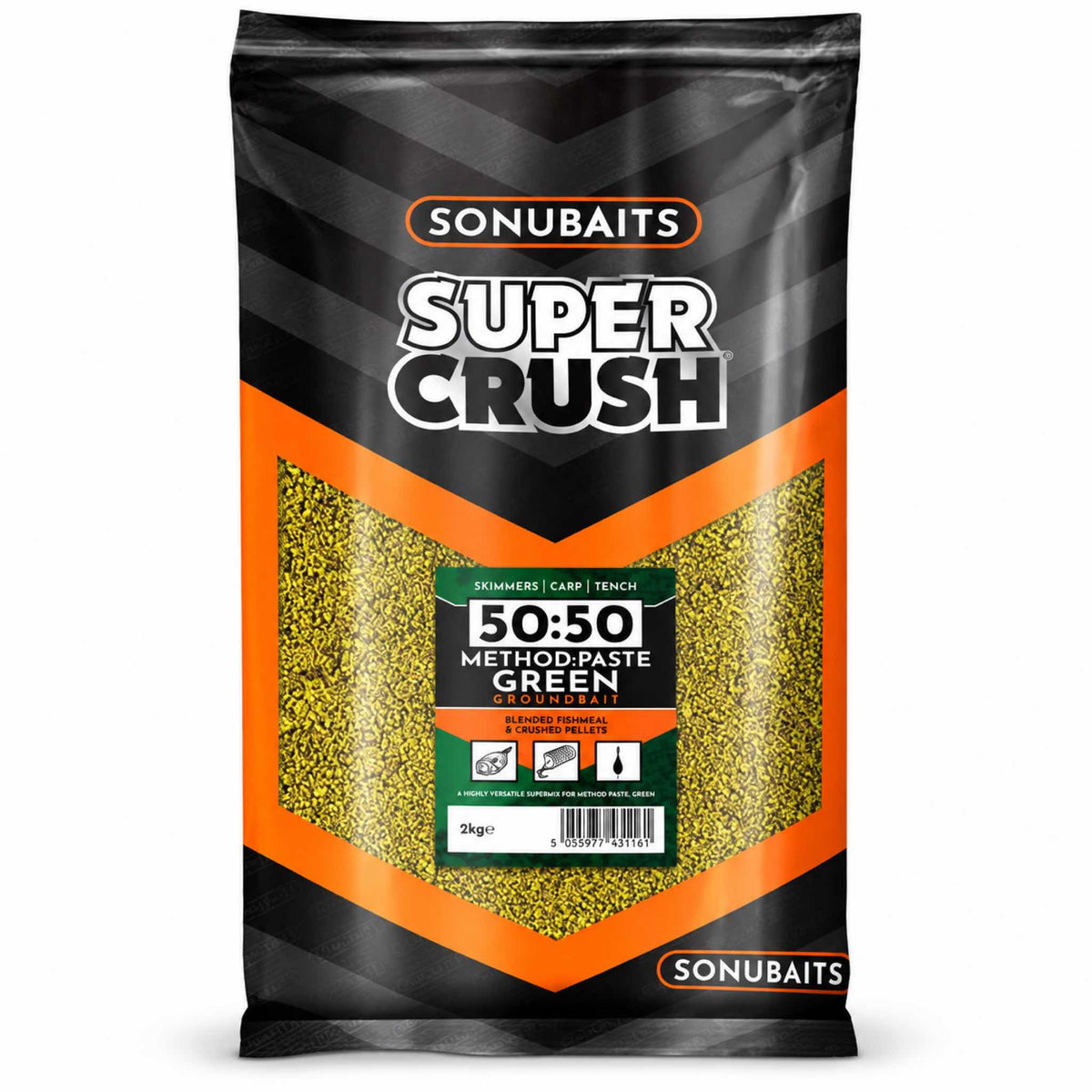 Sonubaits Super Crush 50:50 Method Paste Green 2kg detail