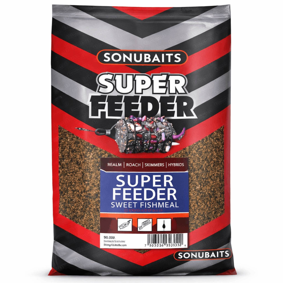 Sonubaits Super Feeder Sweet Fishmeal 2kg verpakking