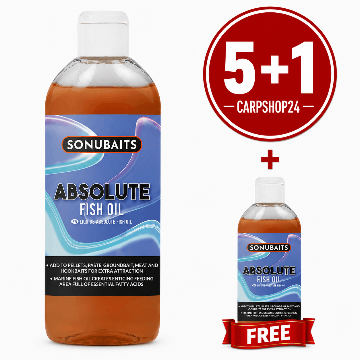 Sonubaits-absolute-fish-oil-5+1-pakket-Deal
