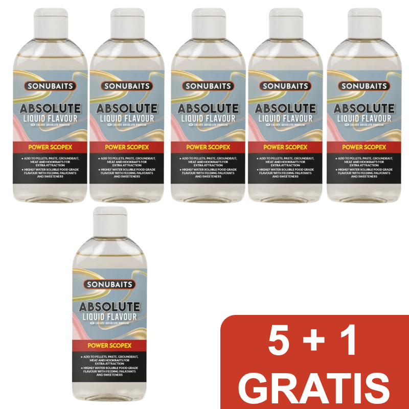 ABSOLUTE LIQUID FLAVOUR POWER SCOPEX - 5 + 1 GRATIS 🎁 Pakket Deal